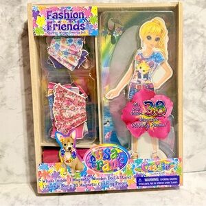 Lisa Frank Magnetic Dress-Up Doll - NEW